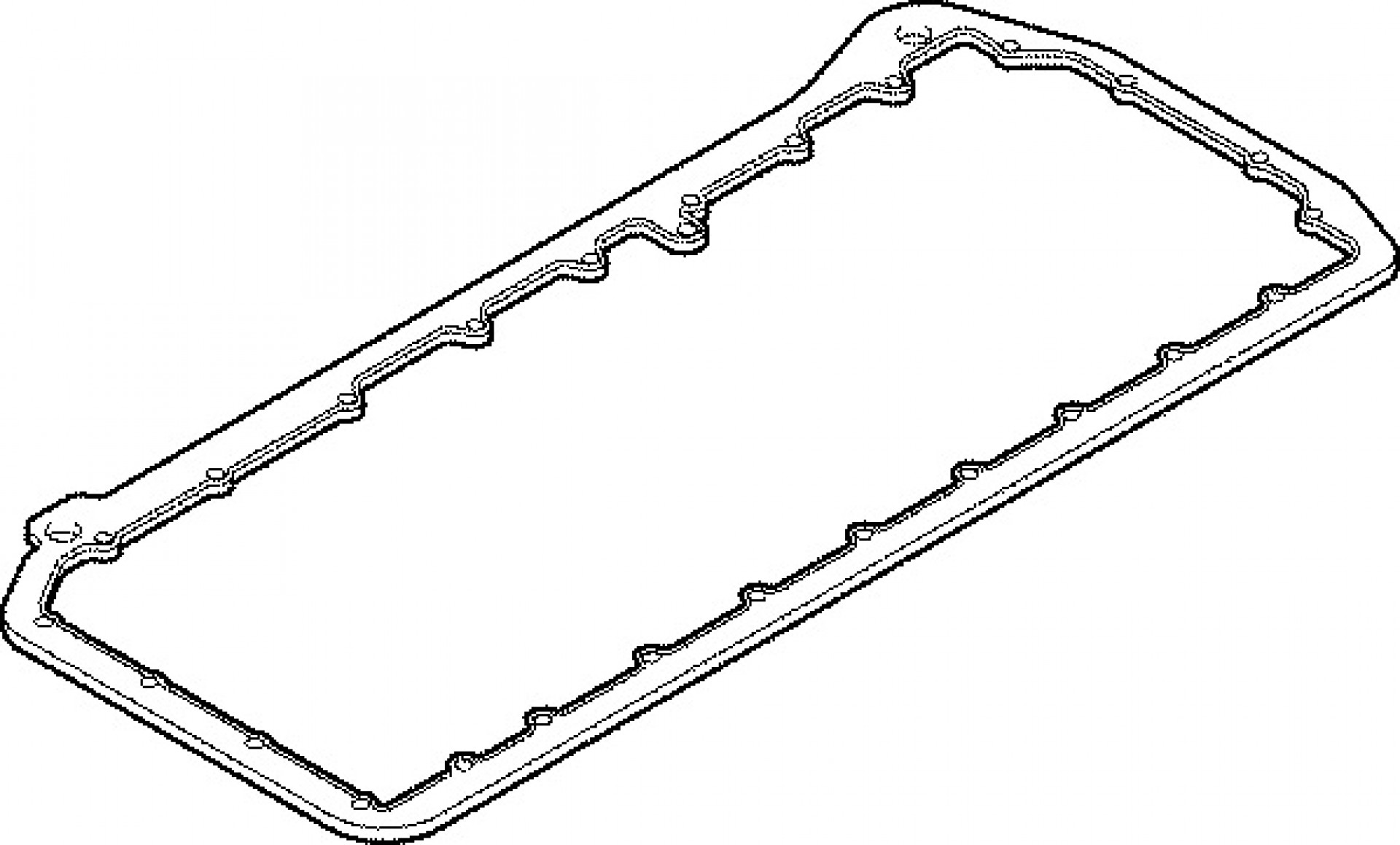 Genuine BMW Water Pump Gasket for M57N & M57N2 - BMW 11517793796